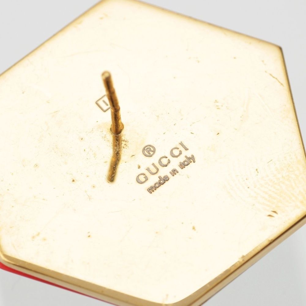 Gucci Gg Interlocking Colored Stone Earrings Acce… - image 6